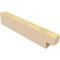 Ekena Millwork 2in. W x 4in. H x 20in. L Chapel Hill Woodgrain TimberThane Rafter Tail, Primed Tan RFTUR02X04X20CHPRCPR - alternate 6